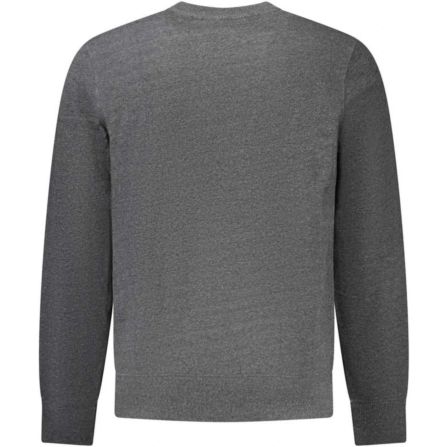 Gray Cotton Men Sweater