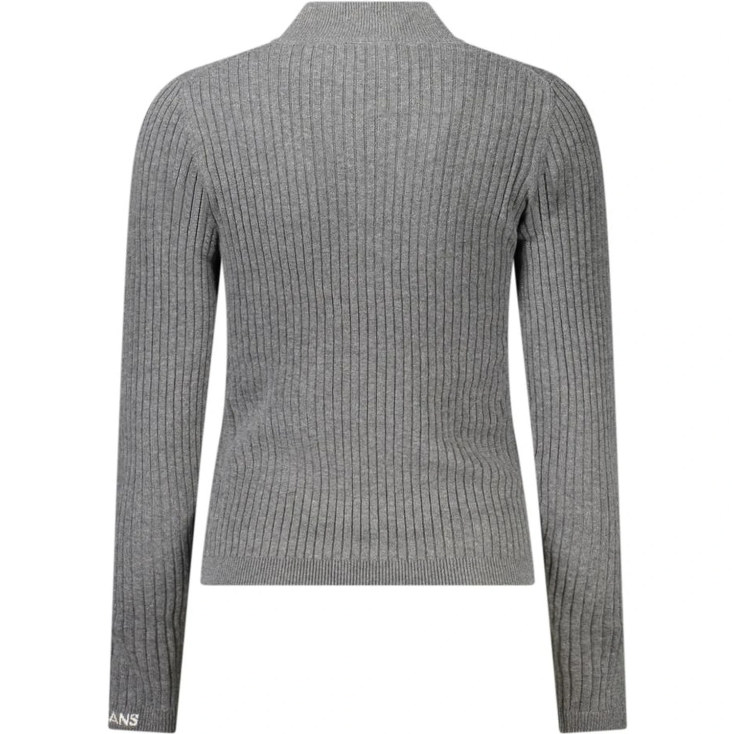 Gray Cotton Women Sweater