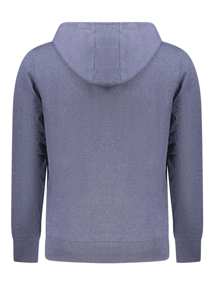 Blue Cotton Men's Hooded Sweater alternative