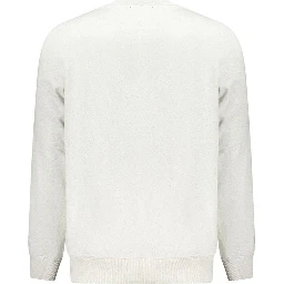 Gray Recycled Cotton Men Sweater