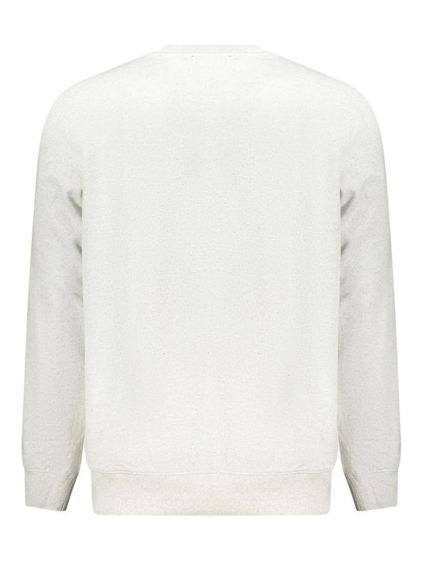 Gray Recycled Cotton Men Sweater