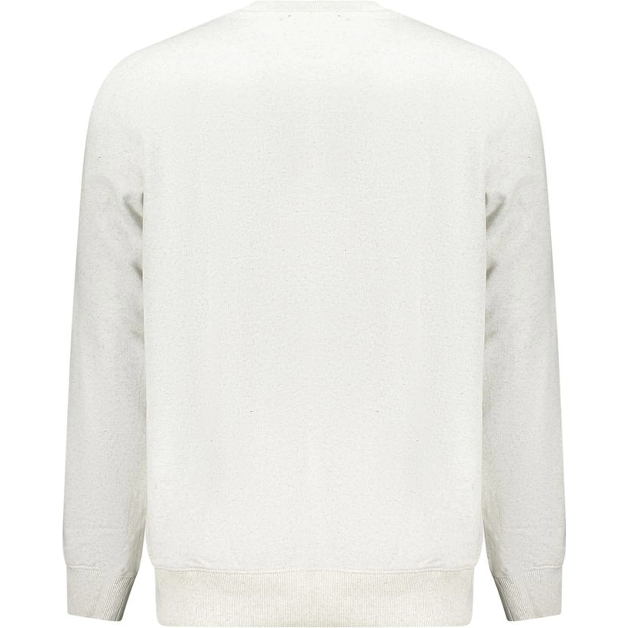 Gray Recycled Cotton Men Sweater