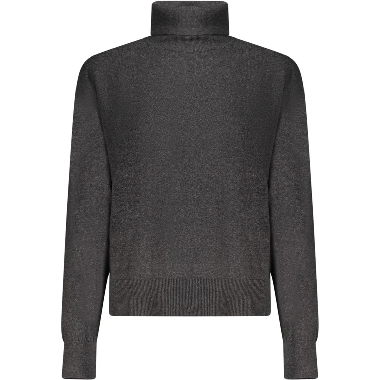 Black Cotton Women Sweater