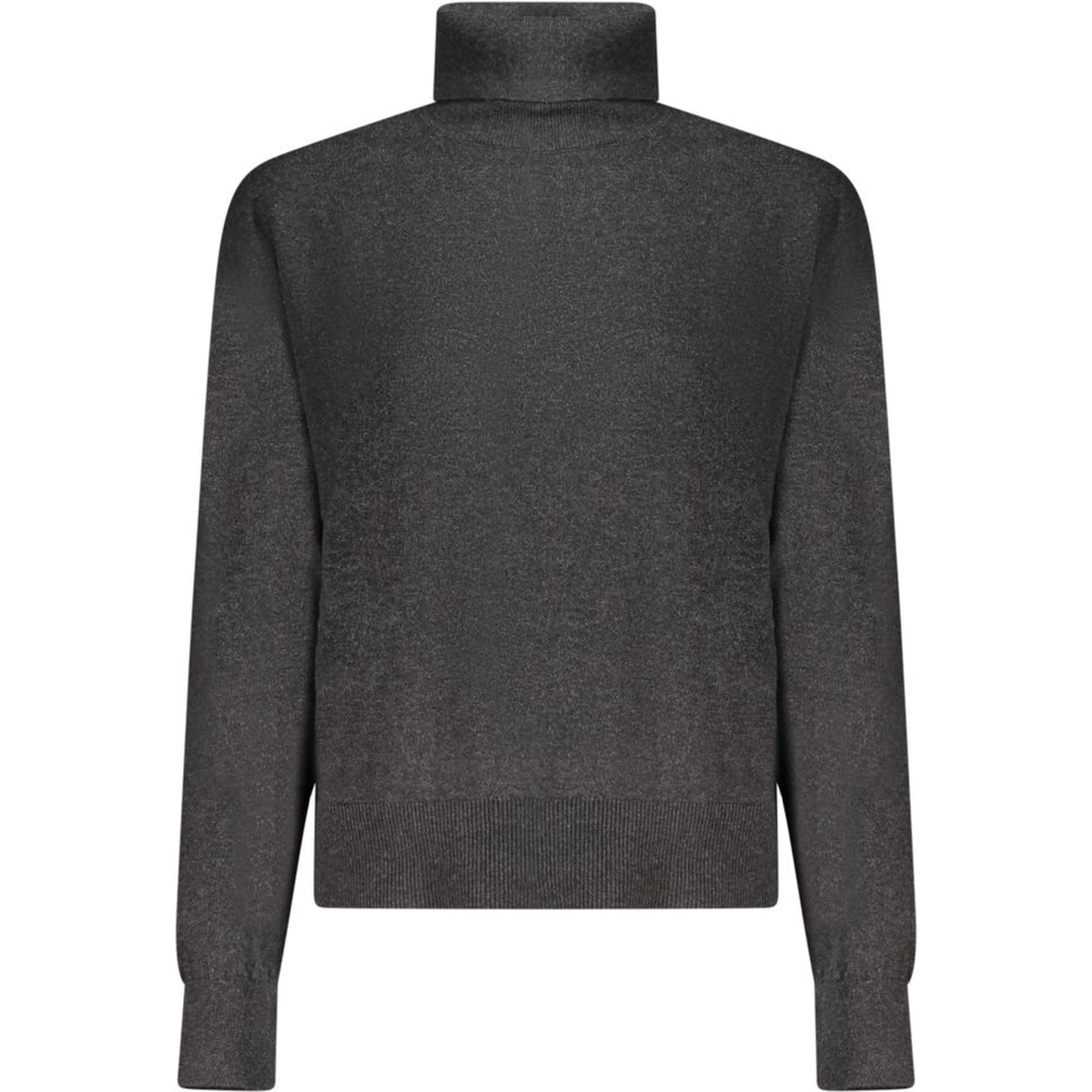 Black Cotton Women Sweater