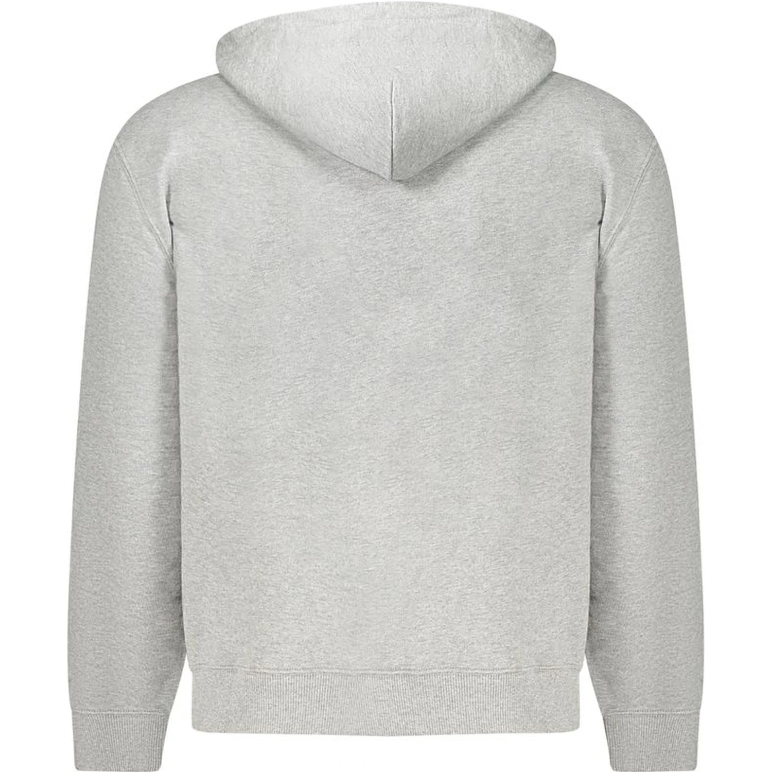 Gray Cotton Mens Hooded Sweater