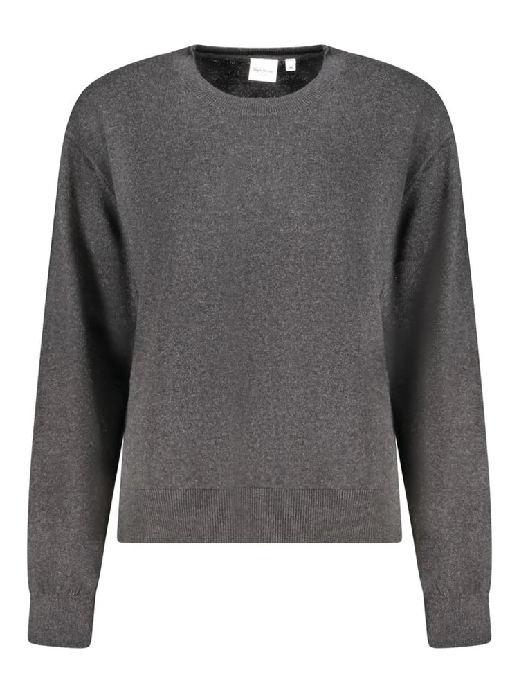 Black Cotton Women Sweater