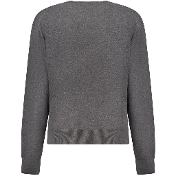 Black Cotton Women Sweater