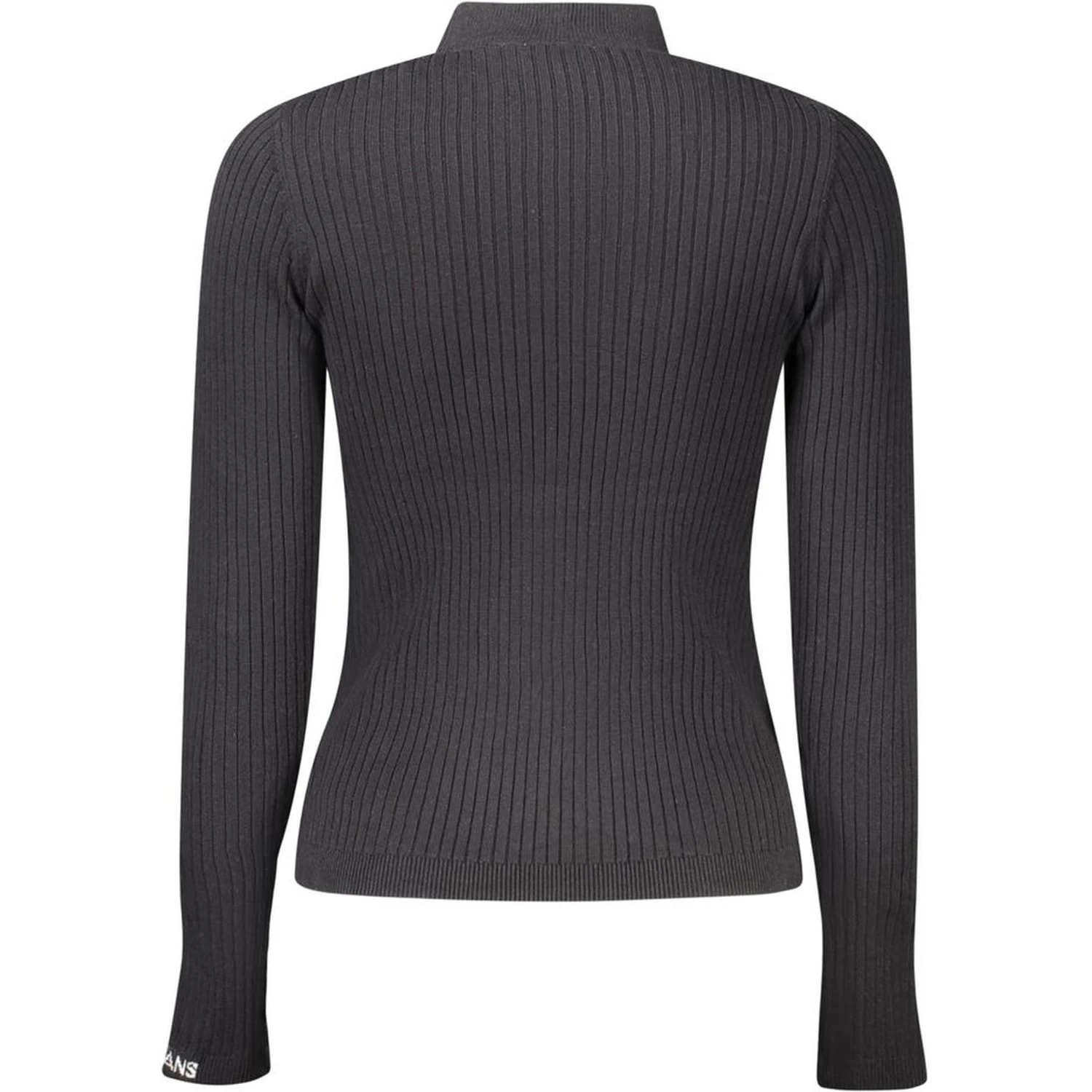 Black Cotton Women Sweater