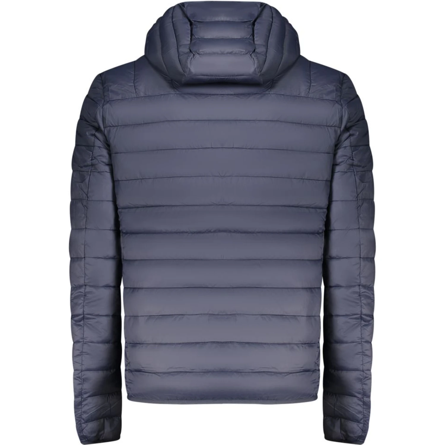 Blue Polyester Men Jacket