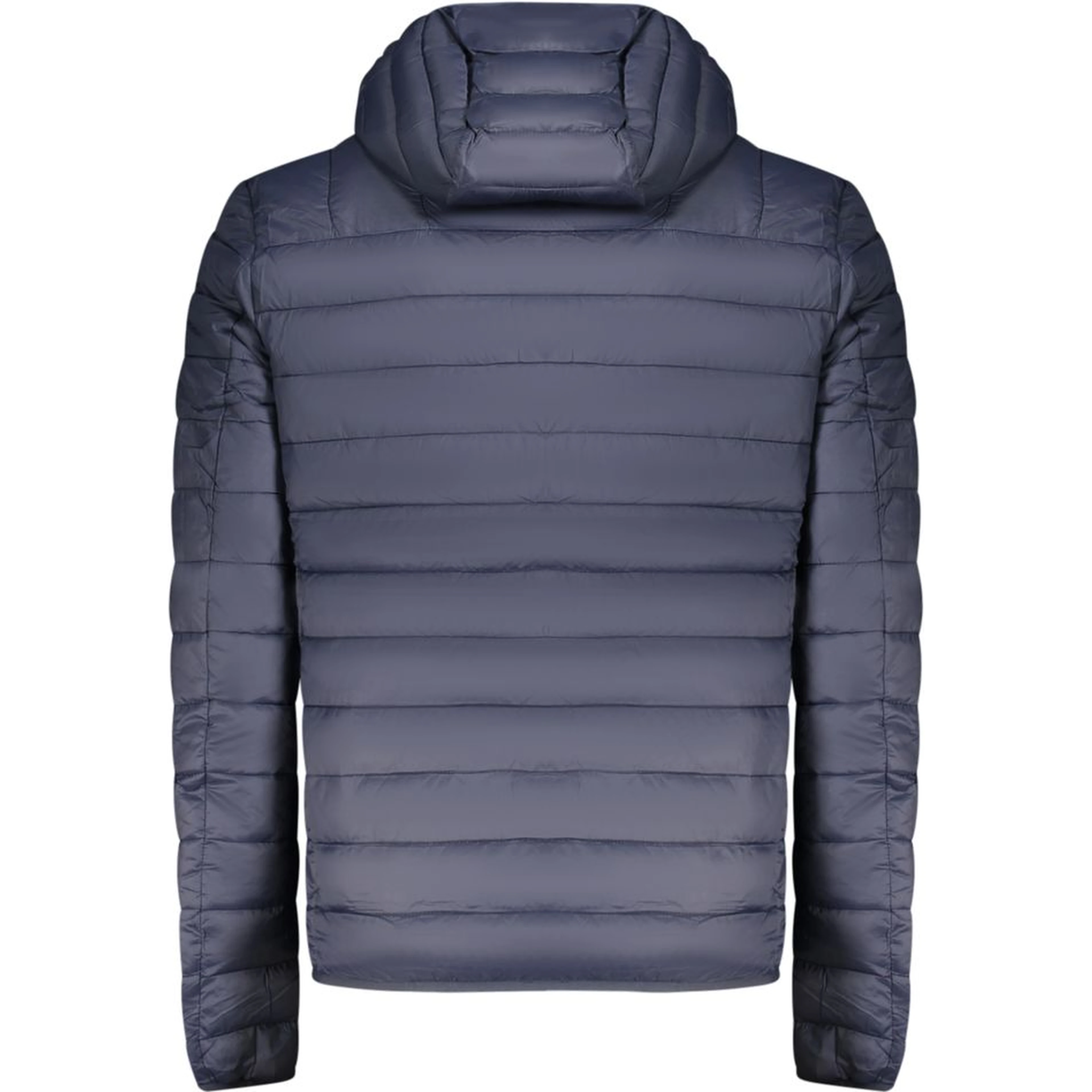Blue Polyester Men Jacket