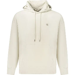 Beige Cotton Men Sweater