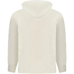 Beige Cotton Men Sweater