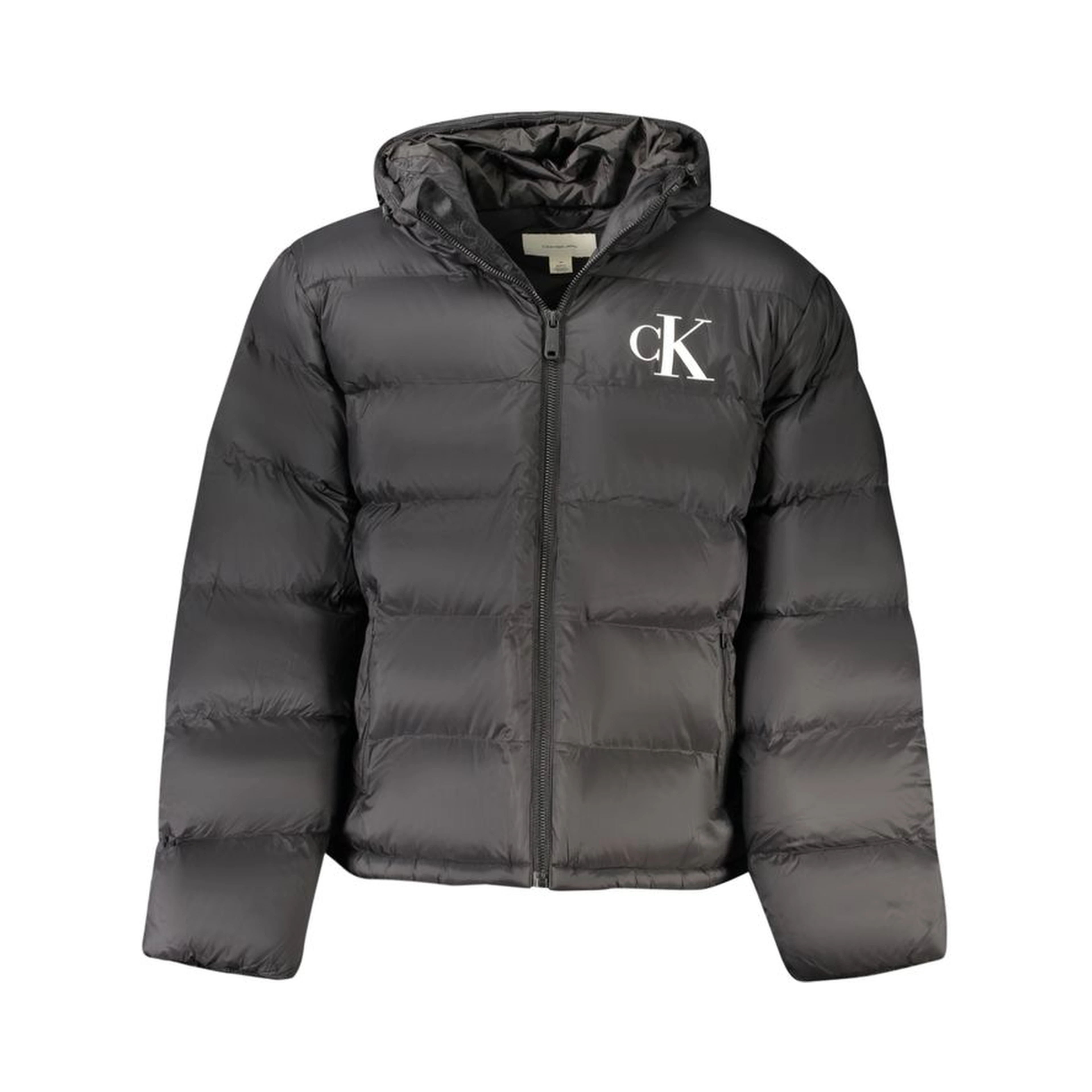 Black Polyamide Men's Jacket