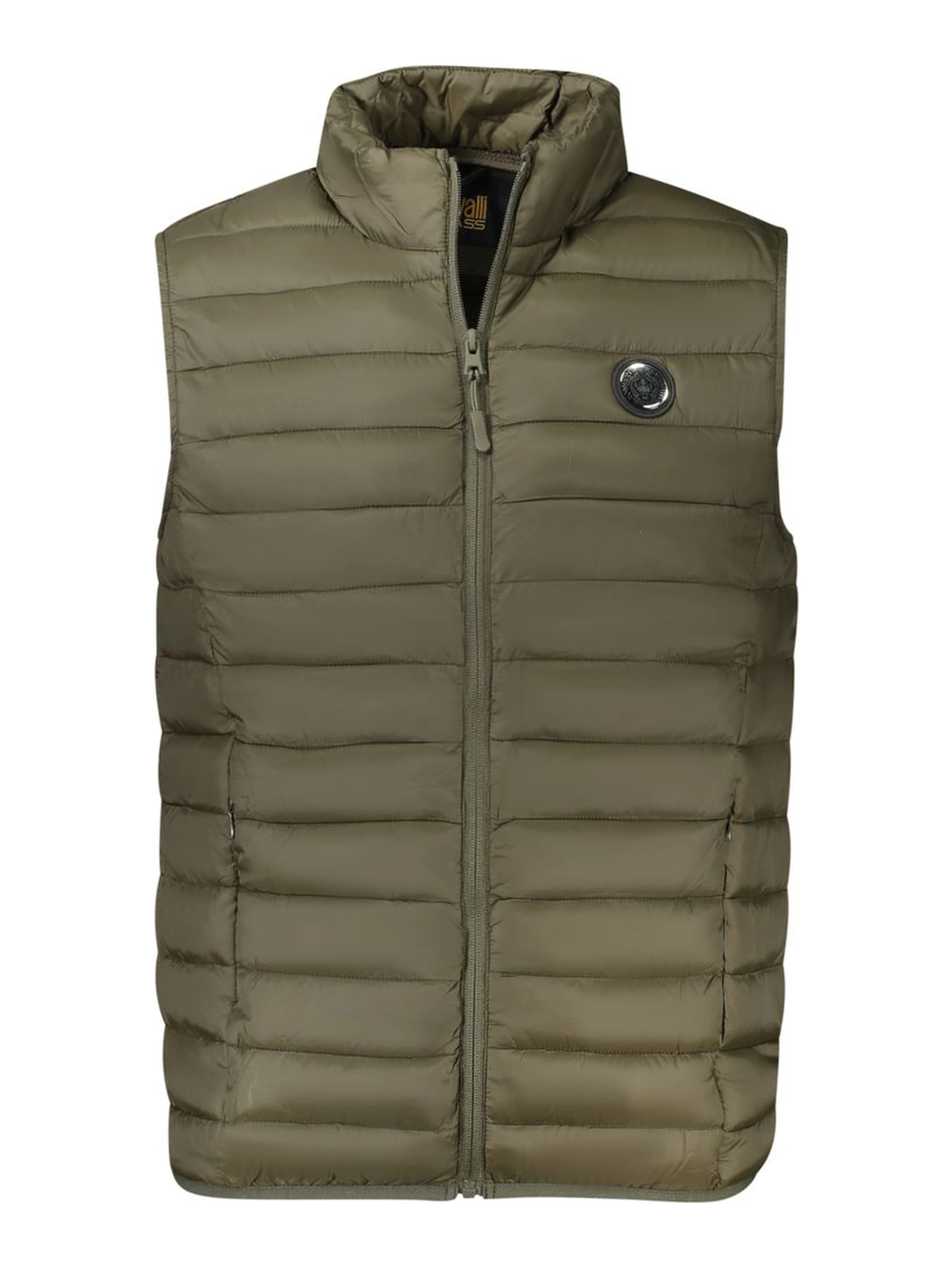 Green Polyester Men Jacket