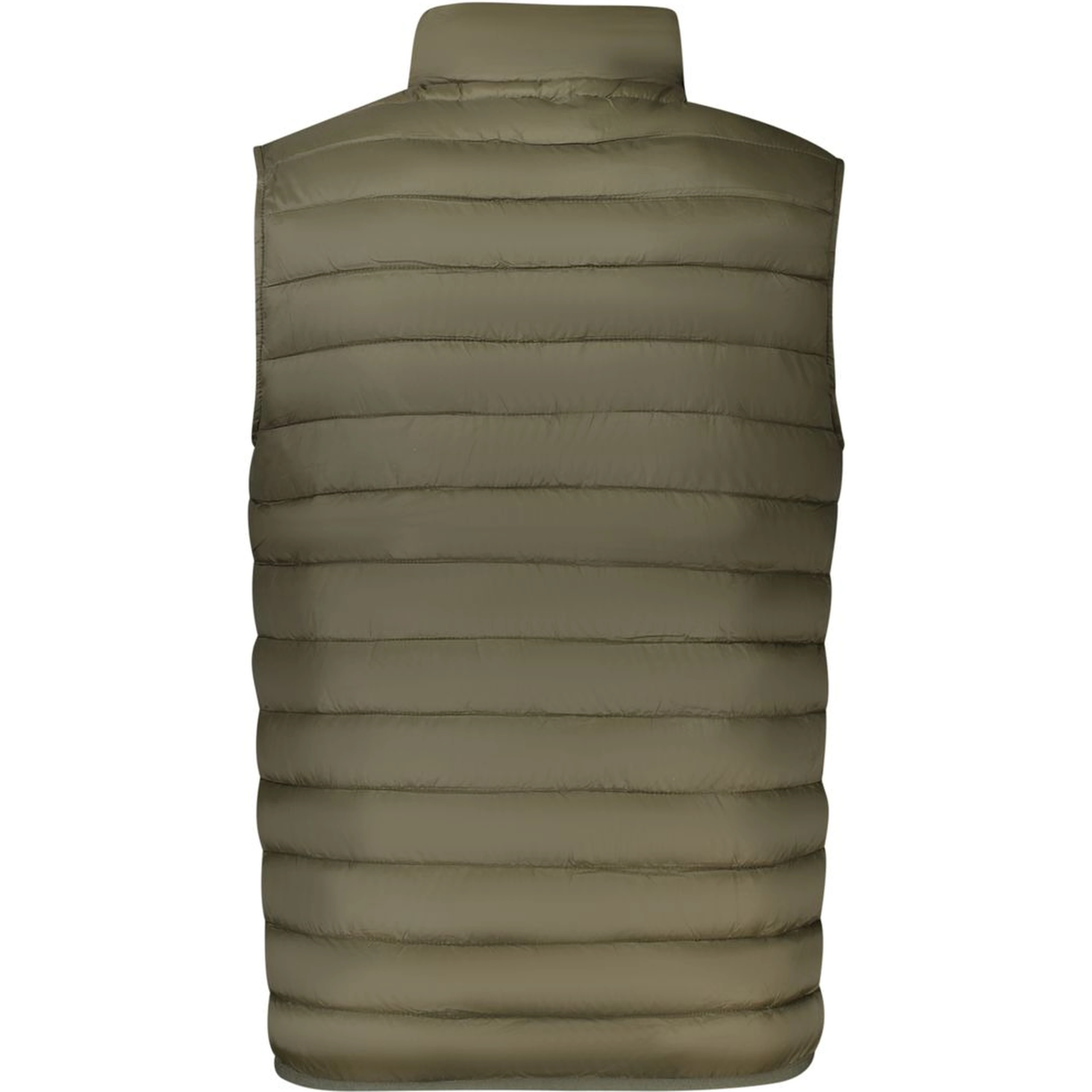 Green Polyester Men Jacket