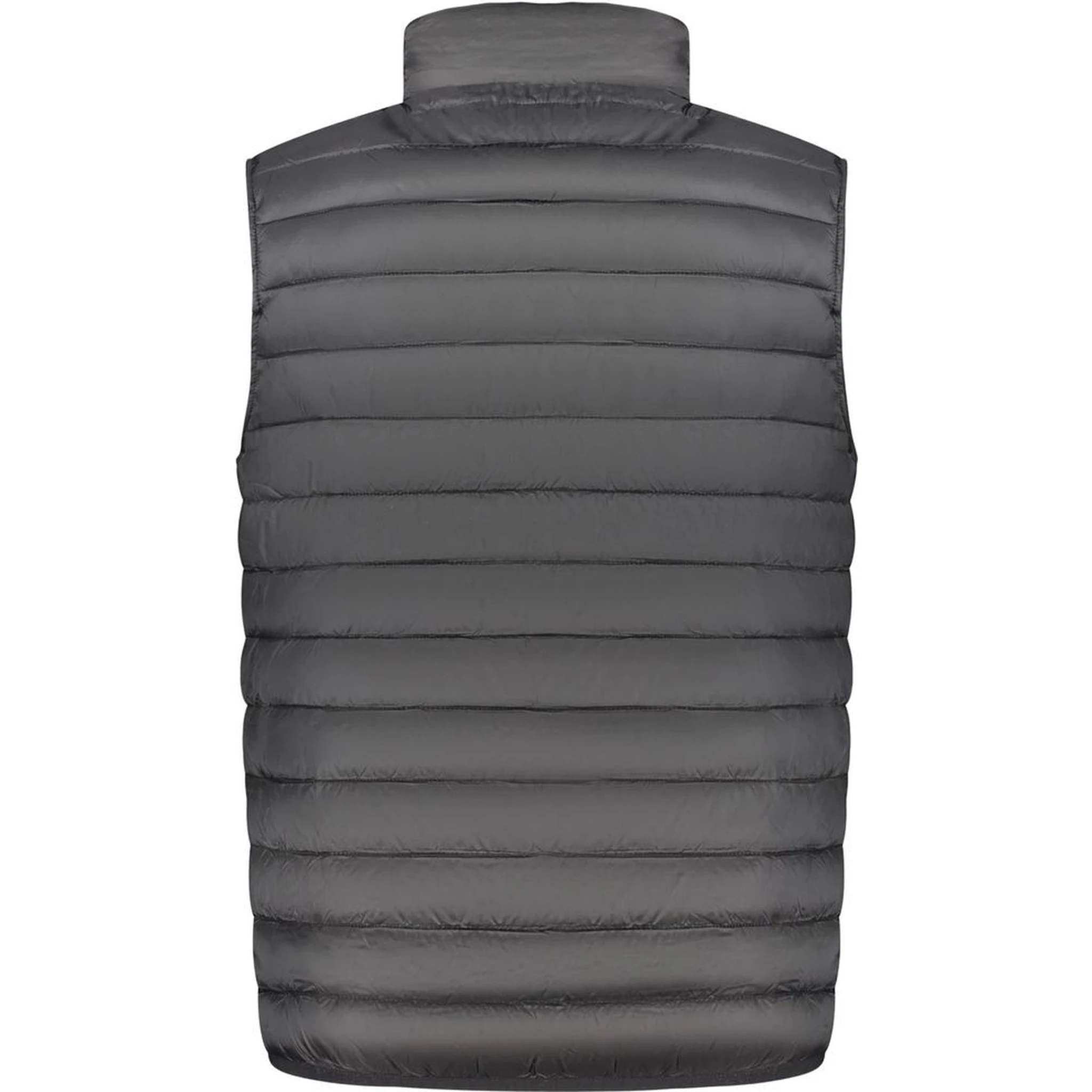 Black Polyester Men Jacket