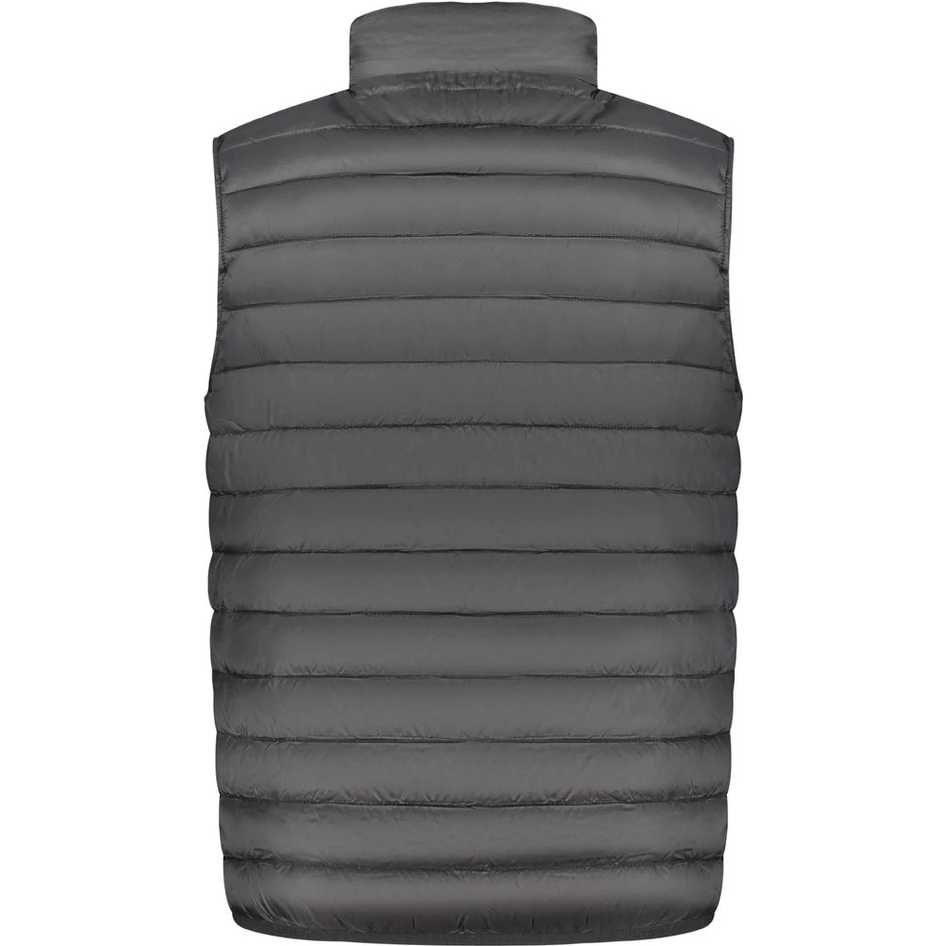 Black Polyester Men Jacket