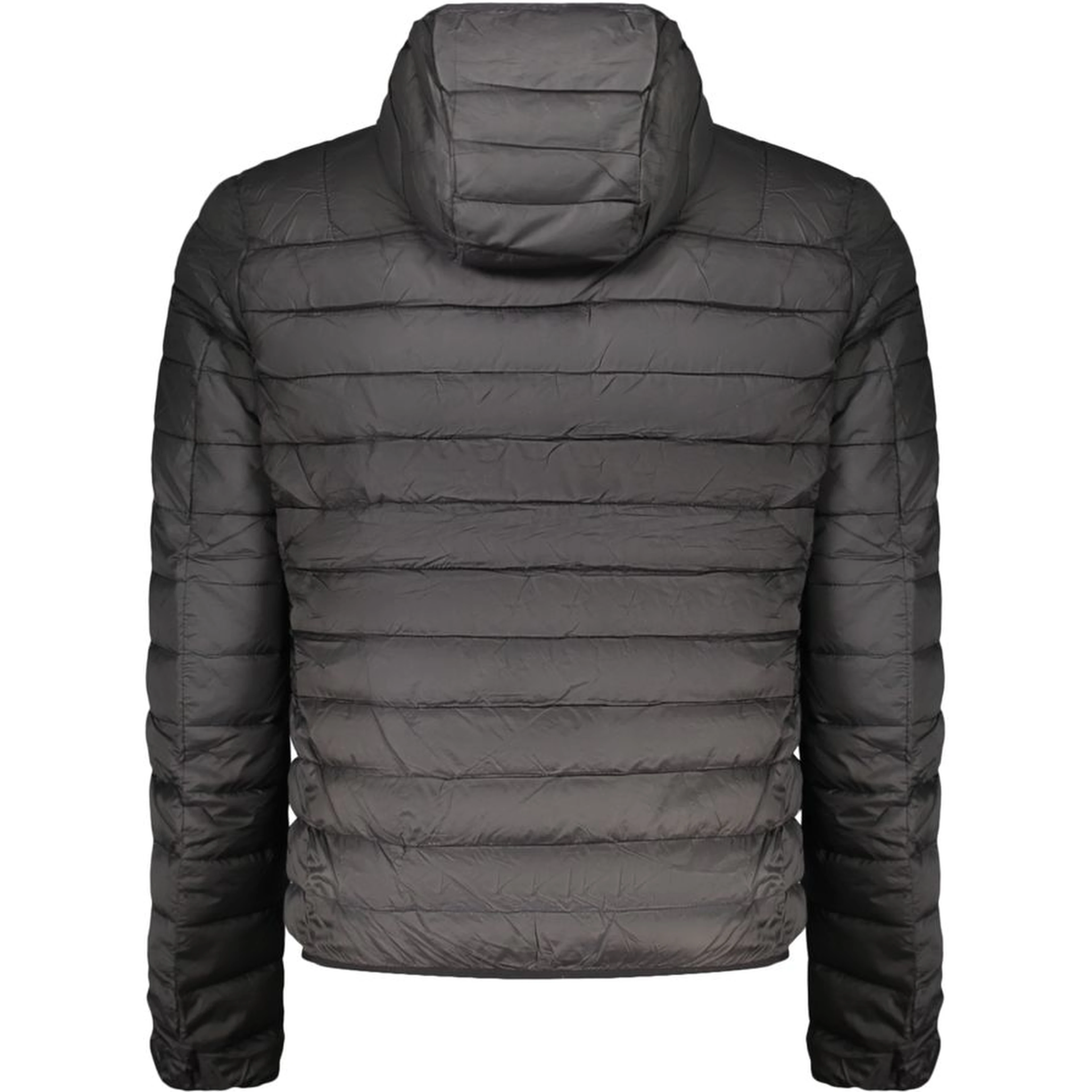 Black Polyester Men's Jacket