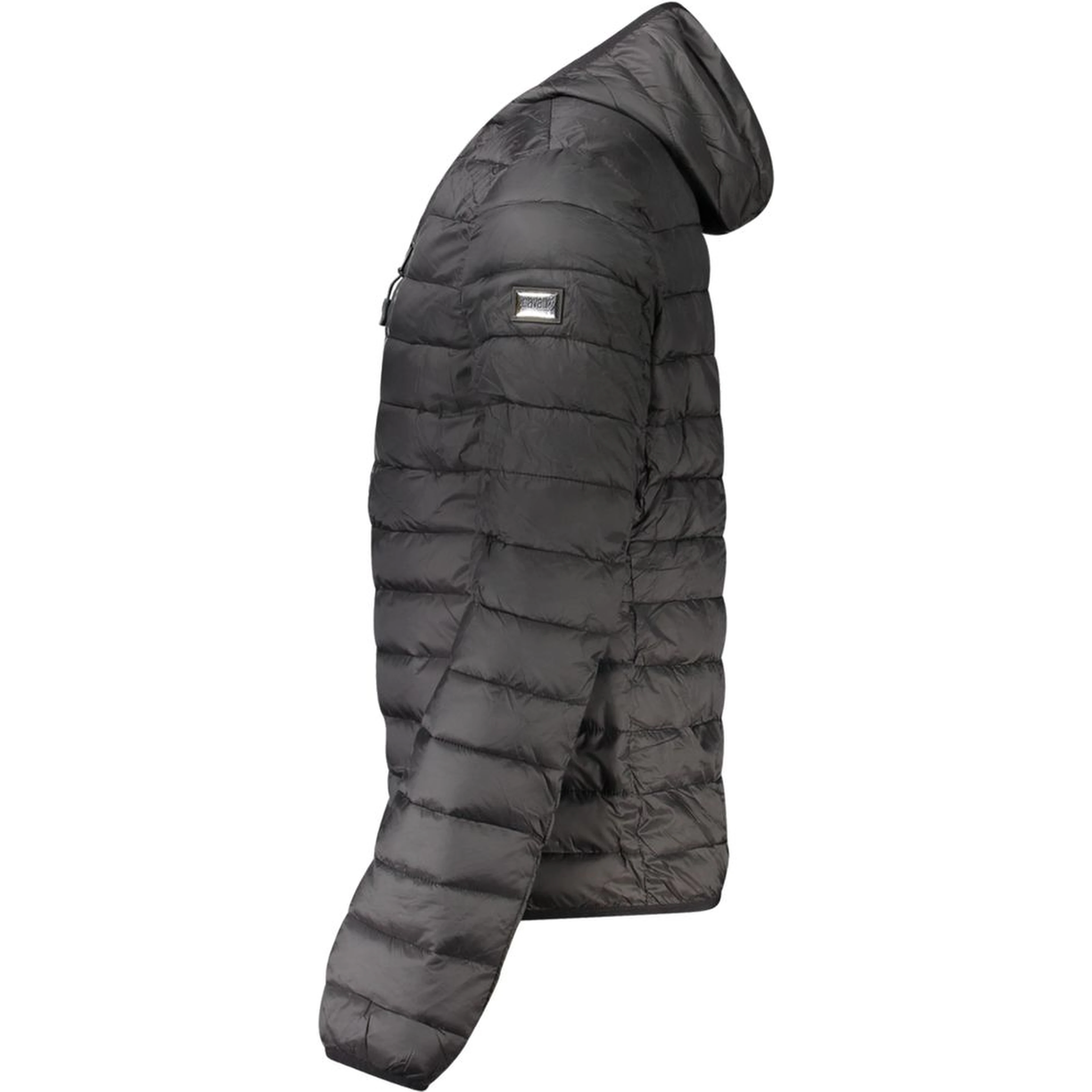 Black Polyester Men's Jacket