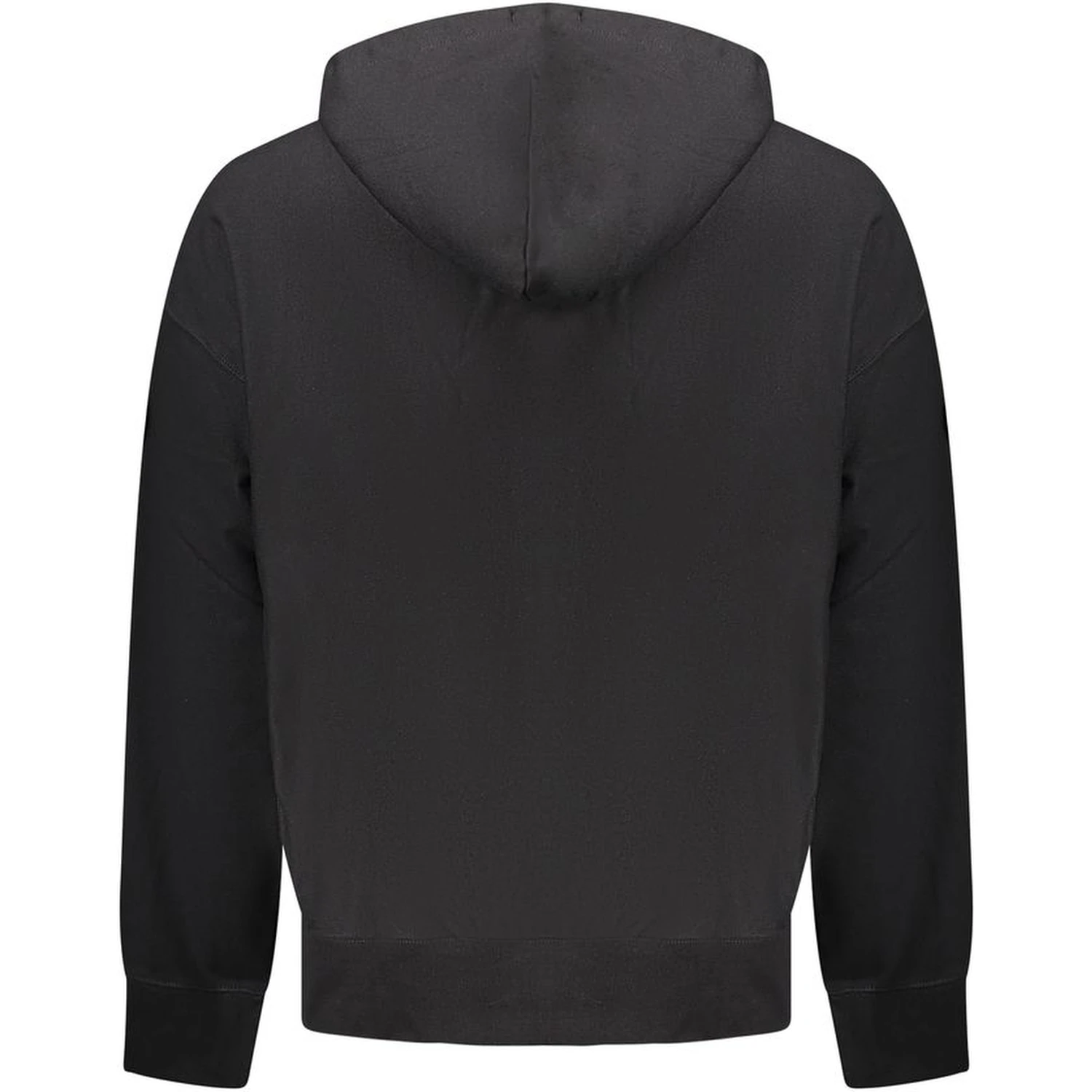 Black Cotton Men Sweater