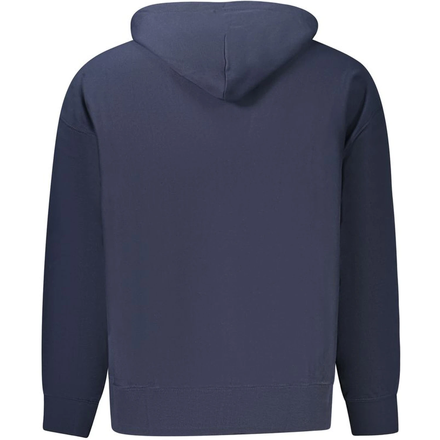 Blue Cotton Men Sweater