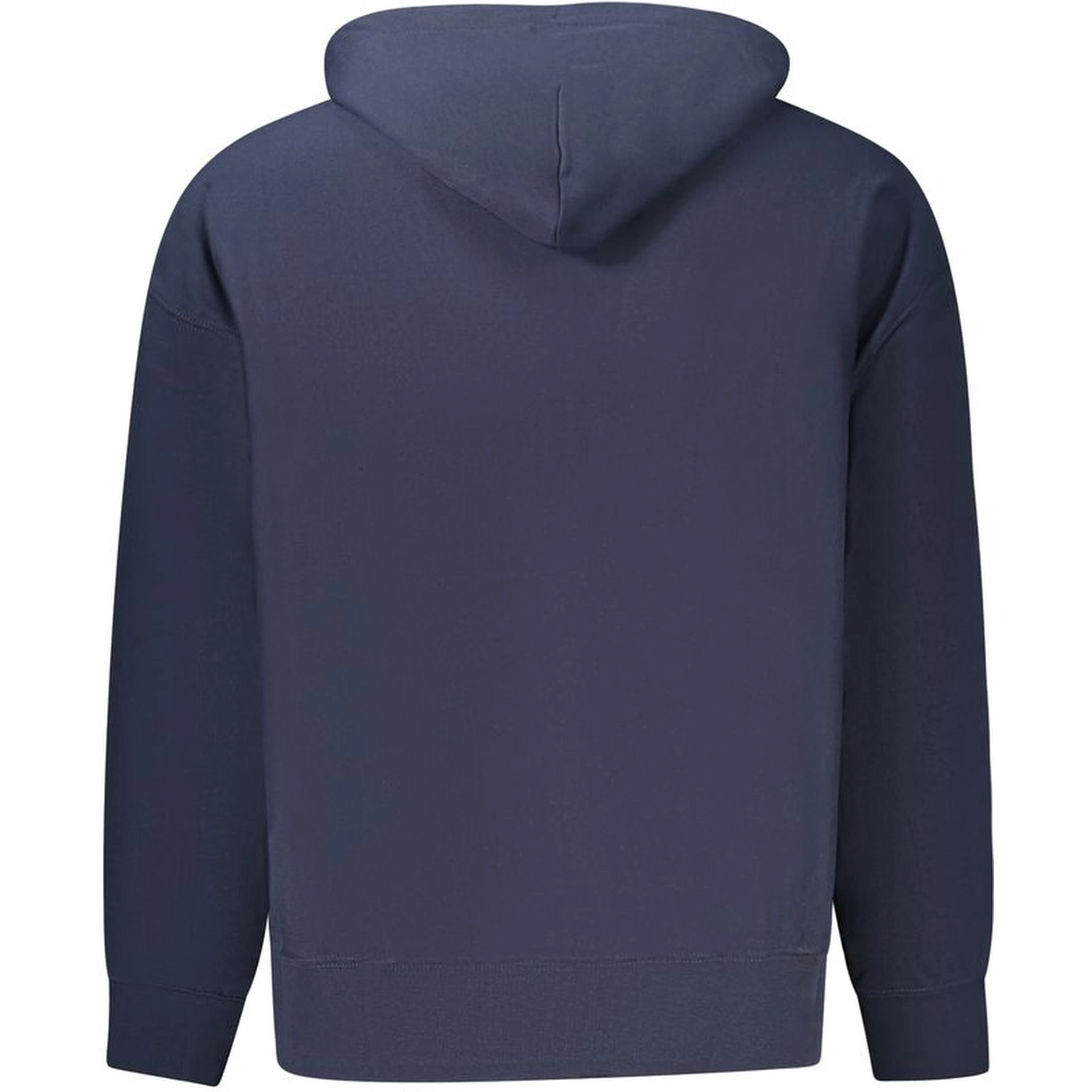 Blue Cotton Men Sweater