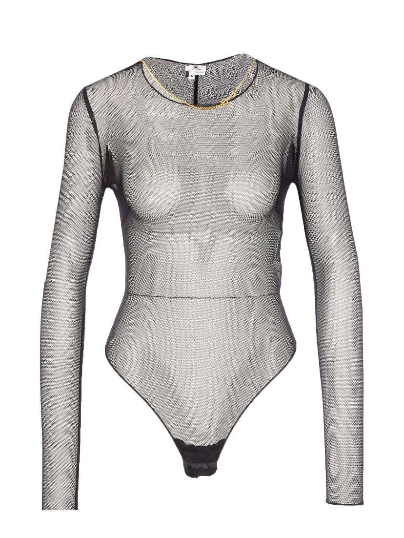 Elisabetta Franchi Top Black