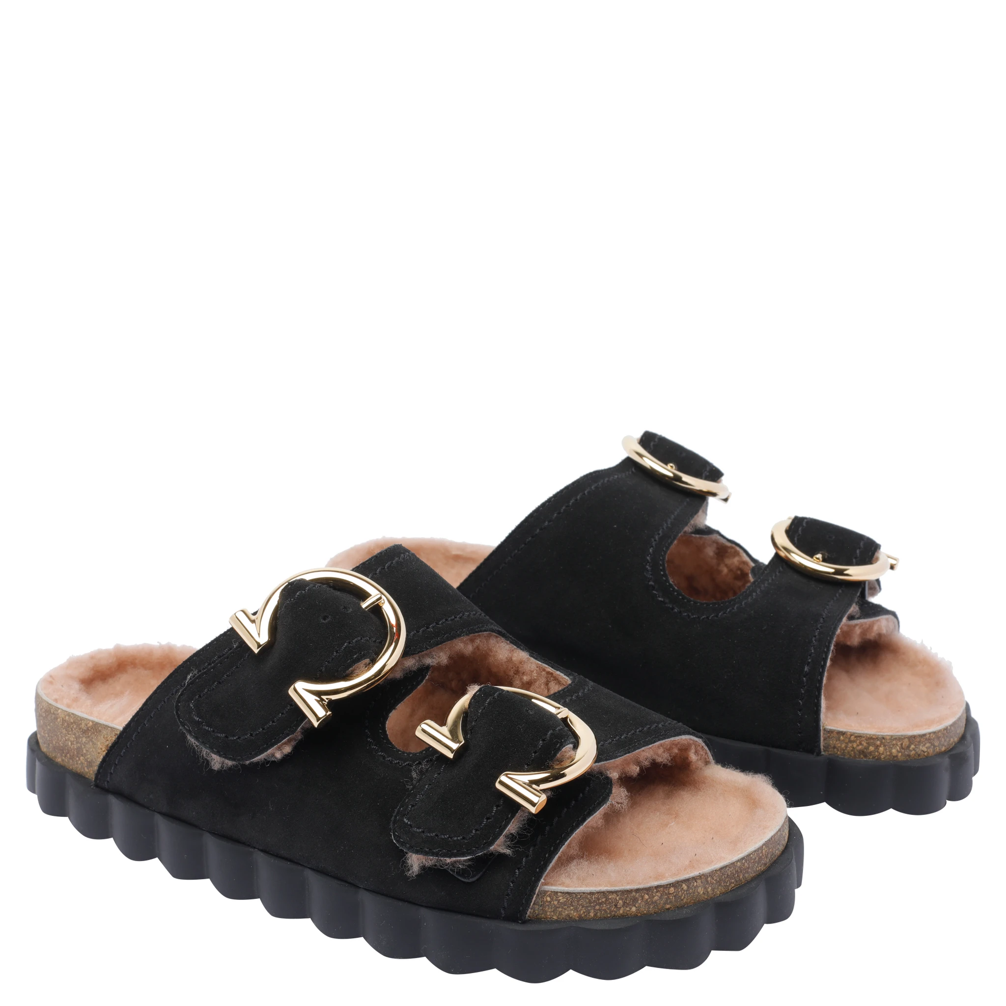 Ferragamo Sandals Black