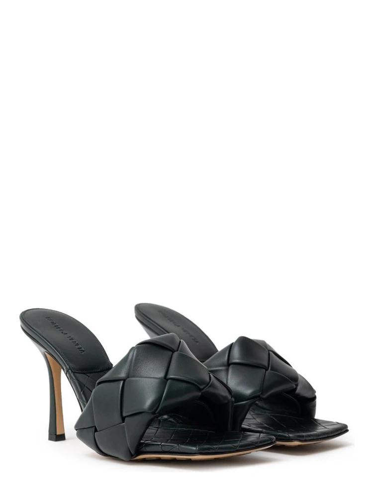 Green Leather Stiletto Heel Sandals alternative