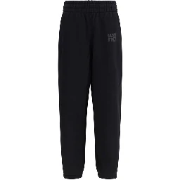 Black Cotton Joggers (Workout Pants)