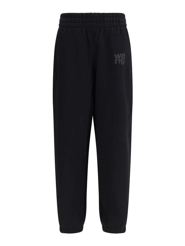 Black Cotton Joggers (Workout Pants)
