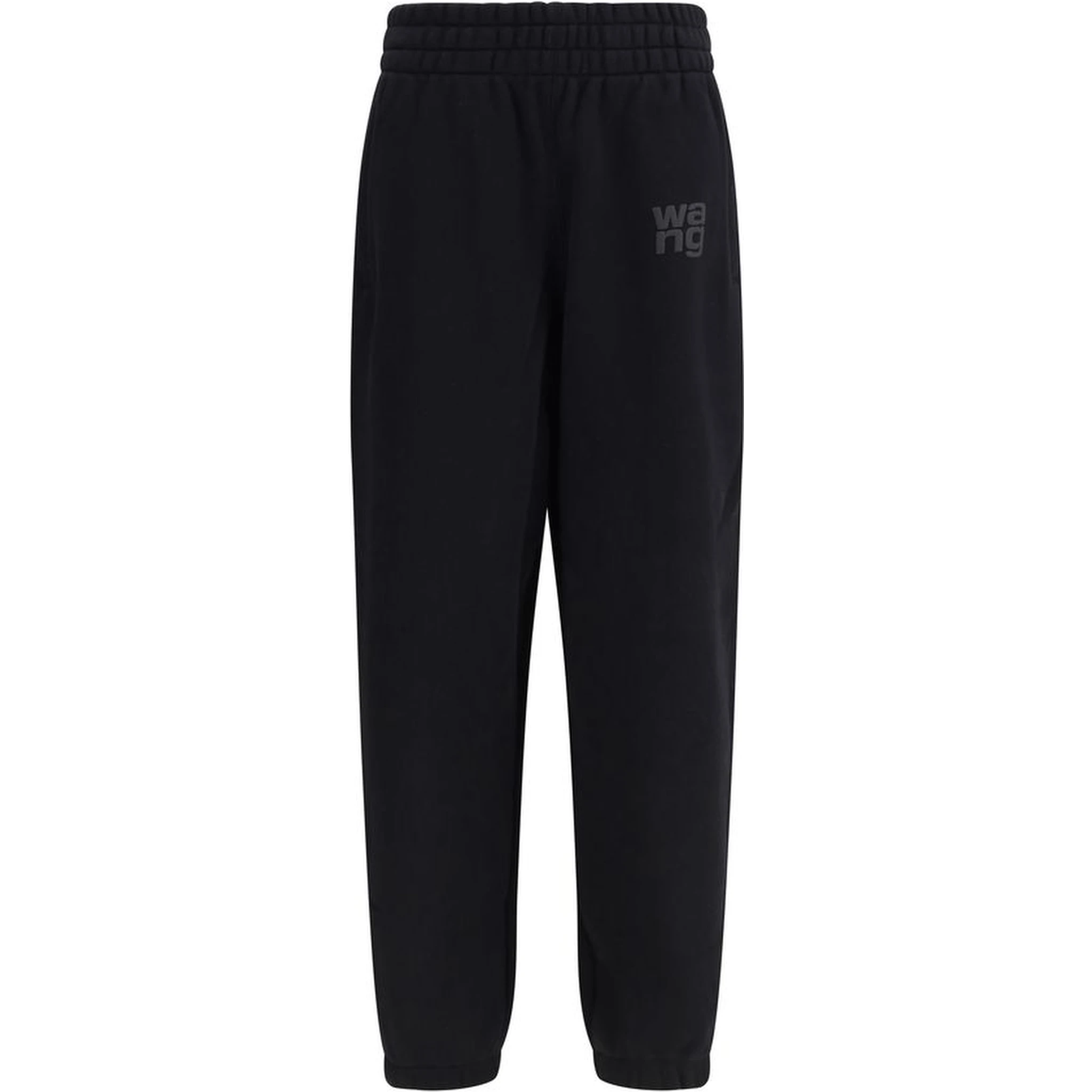 Black Cotton Joggers (Workout Pants)