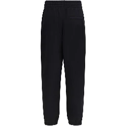 Black Cotton Joggers (Workout Pants)