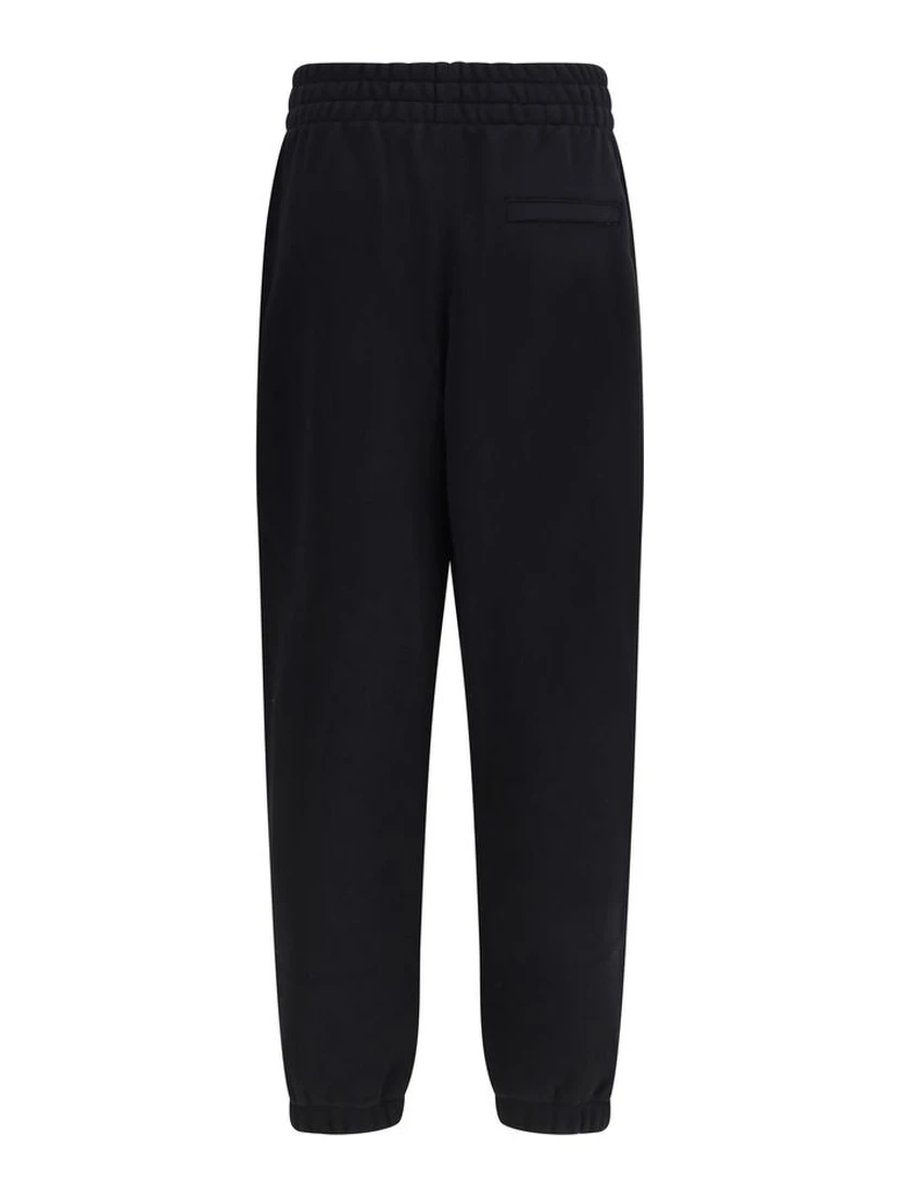 Black Cotton Joggers (Workout Pants)