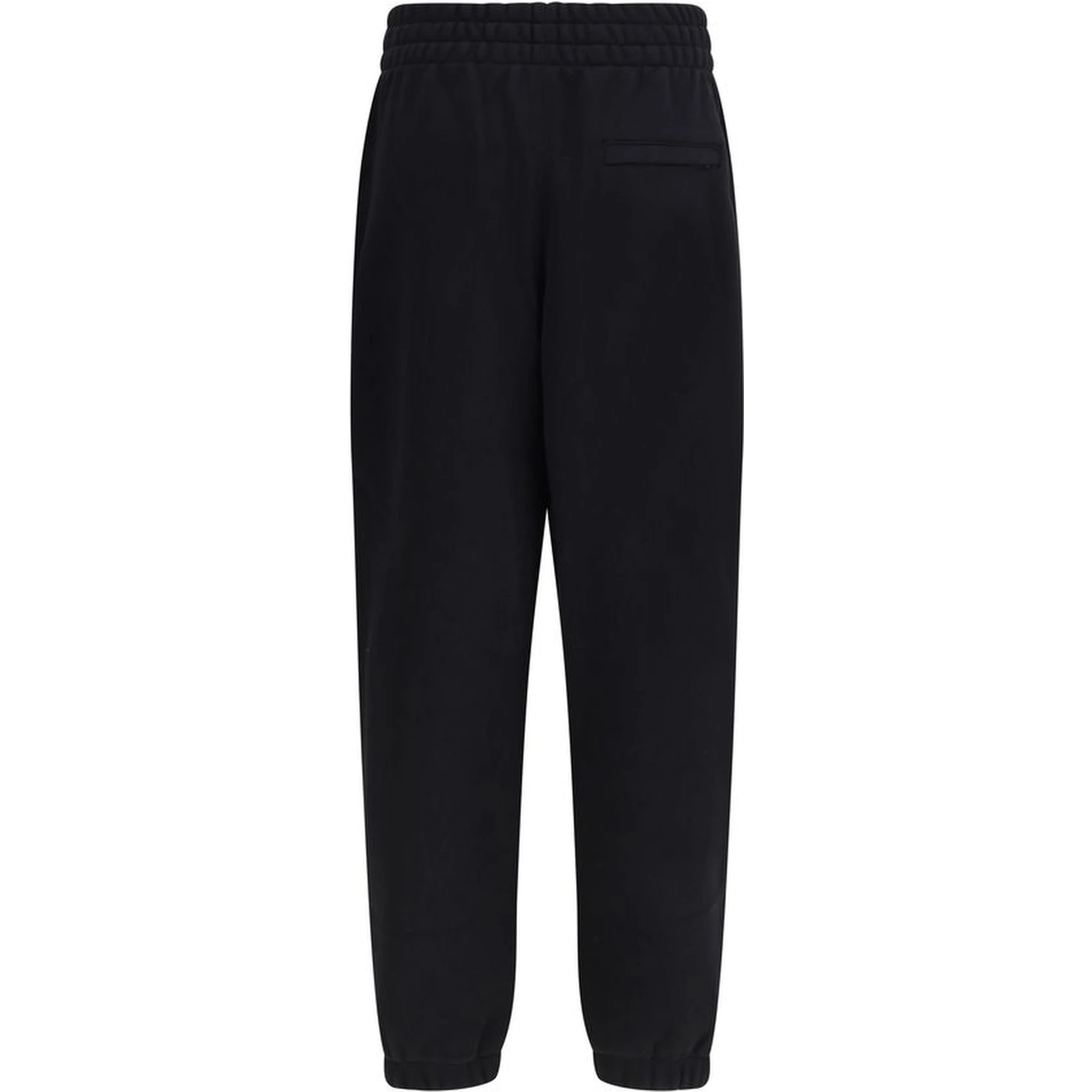 Black Cotton Joggers (Workout Pants)