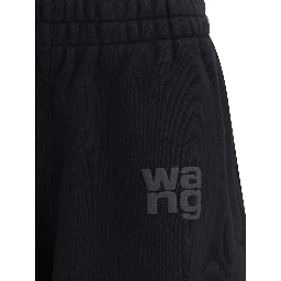 Black Cotton Joggers (Workout Pants)