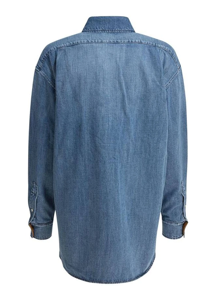 Cotton shirt with logo alternative