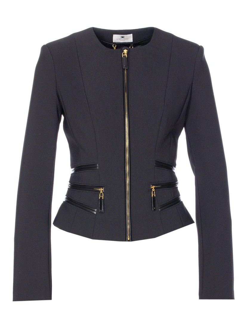 Elisabetta Franchi Jackets Black
