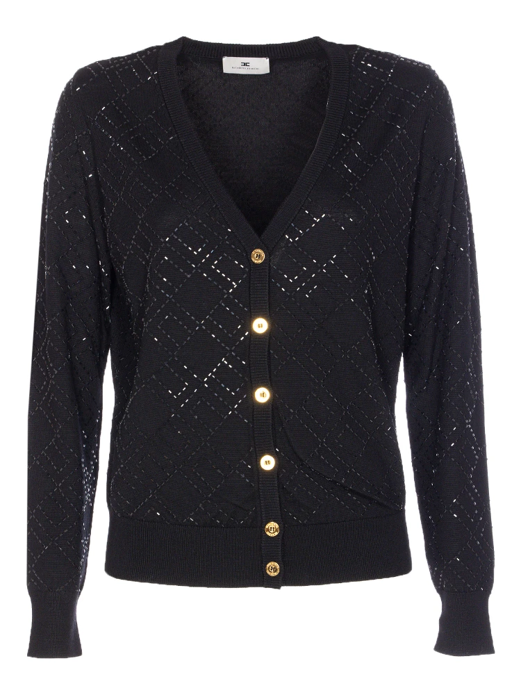 Elisabetta Franchi Sweaters Black