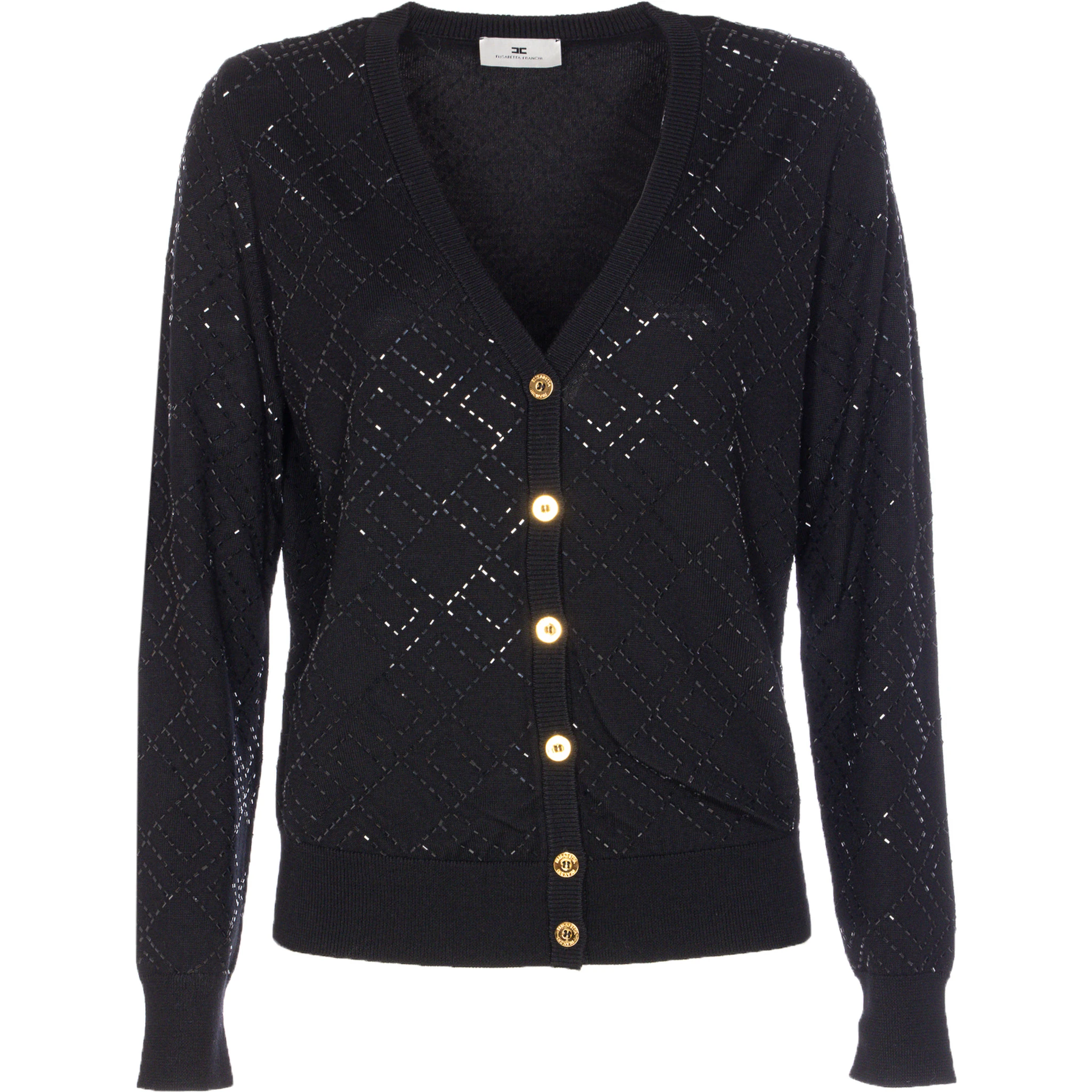 Elisabetta Franchi Sweaters Black