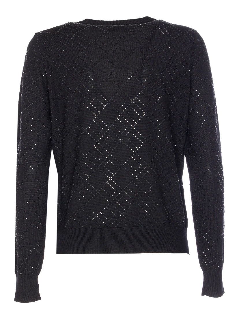 Elisabetta Franchi Sweaters Black