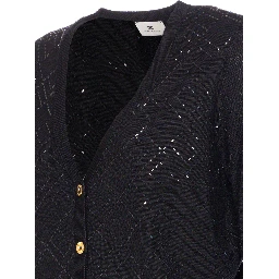 Elisabetta Franchi Sweaters Black