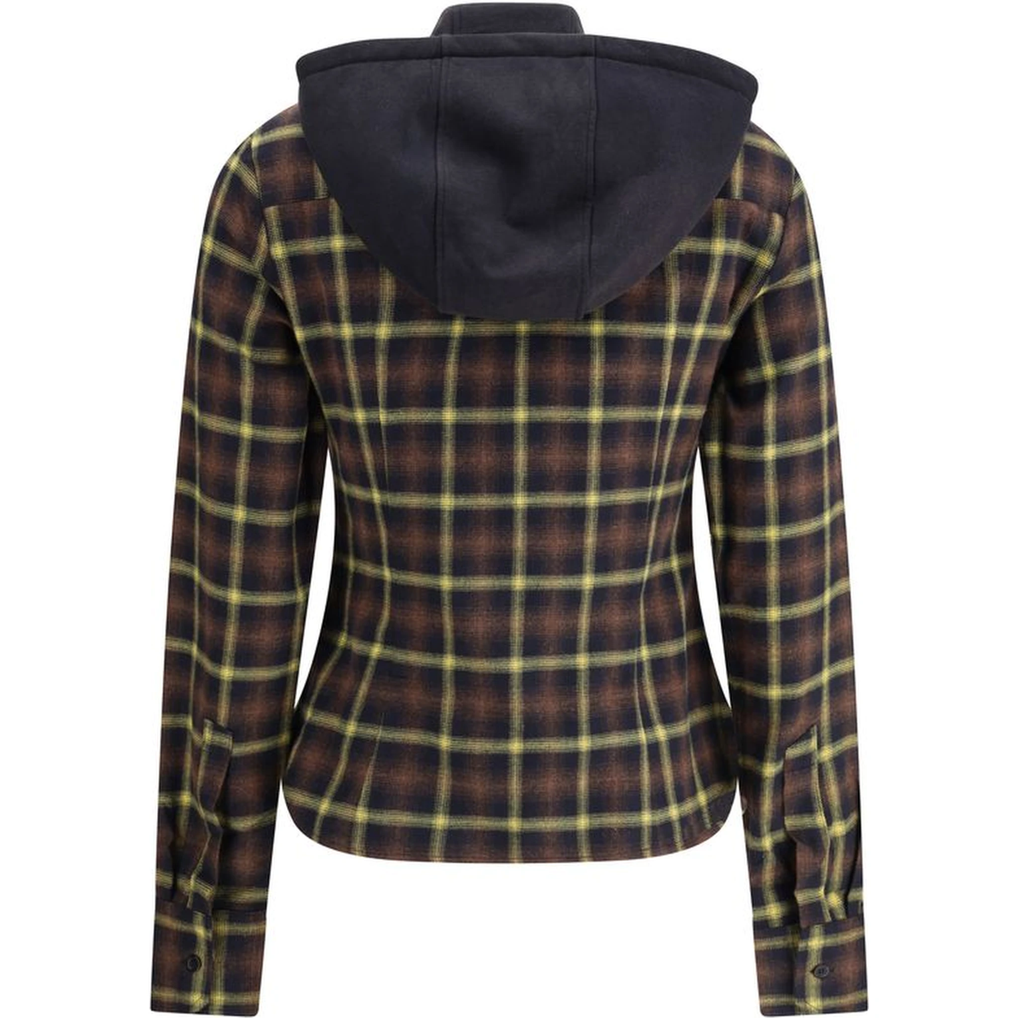 Brown Cotton Pattern Shirt