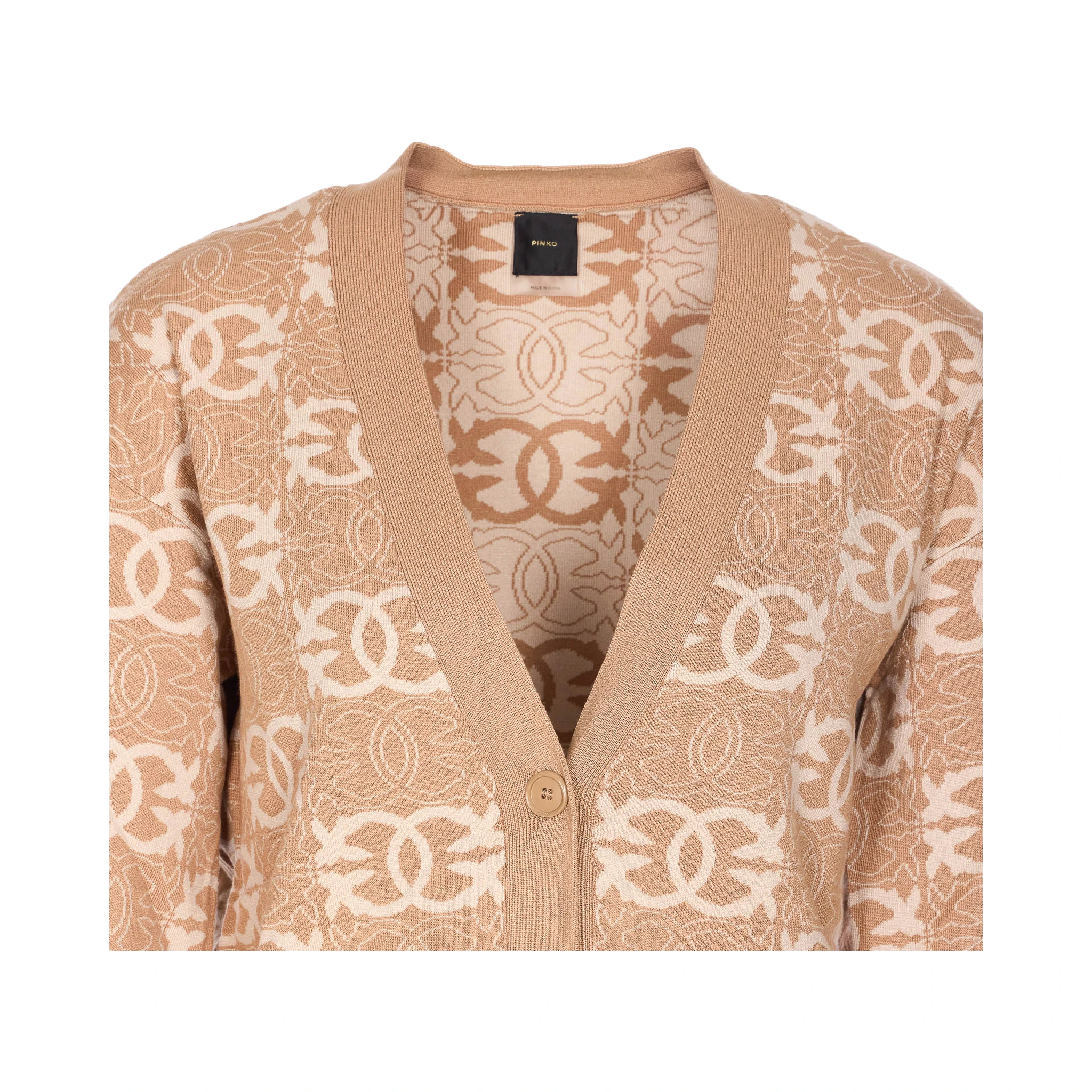 Pinko Sweaters Beige