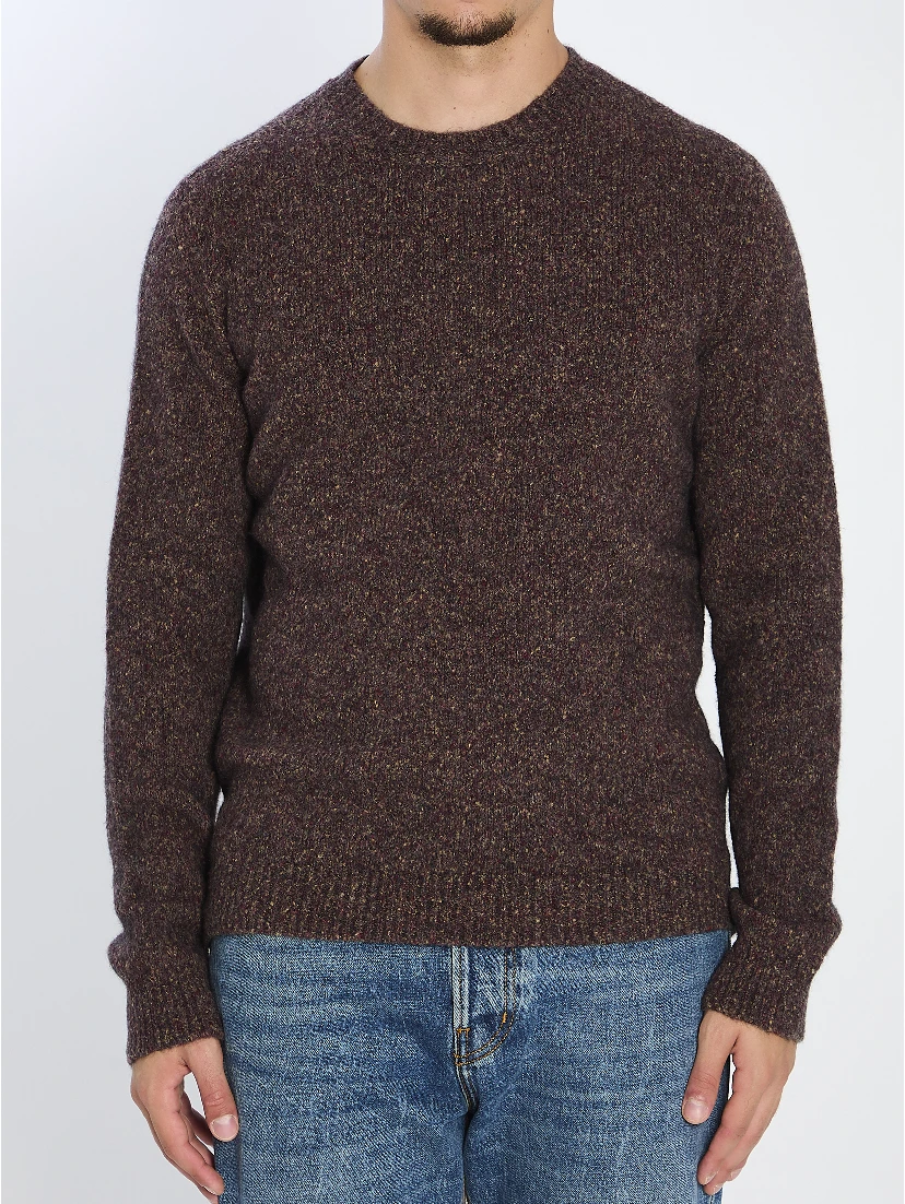 Knitted craw neck pullover
