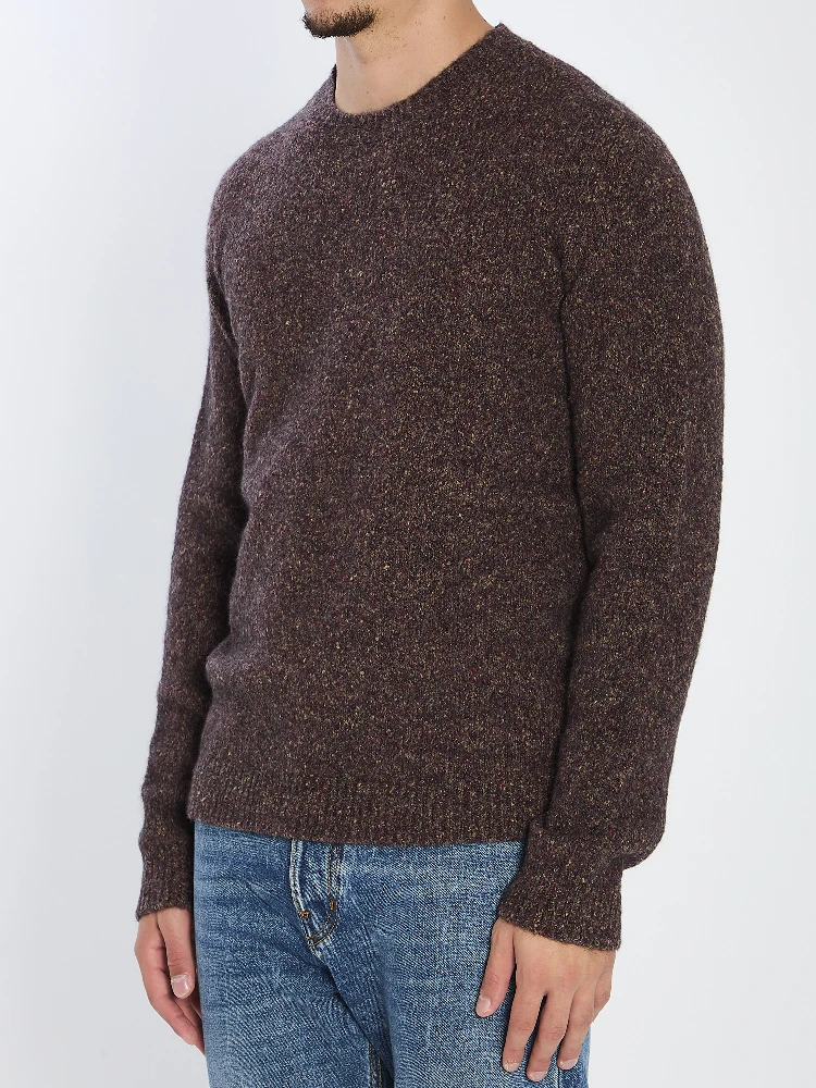 Knitted craw neck pullover alternative