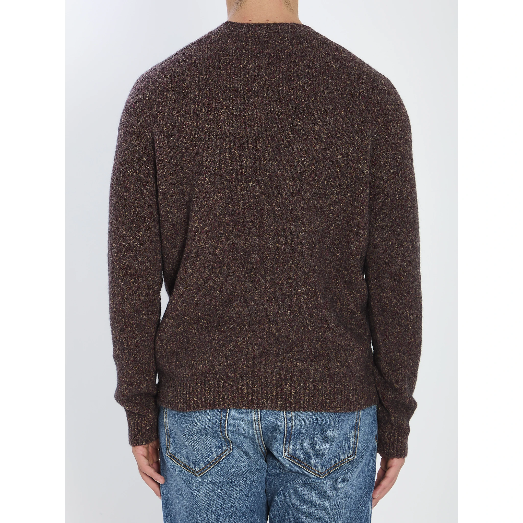 Knitted craw neck pullover