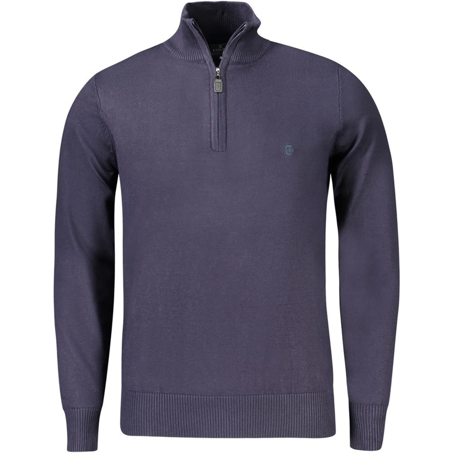Blue Nylon Sweater
