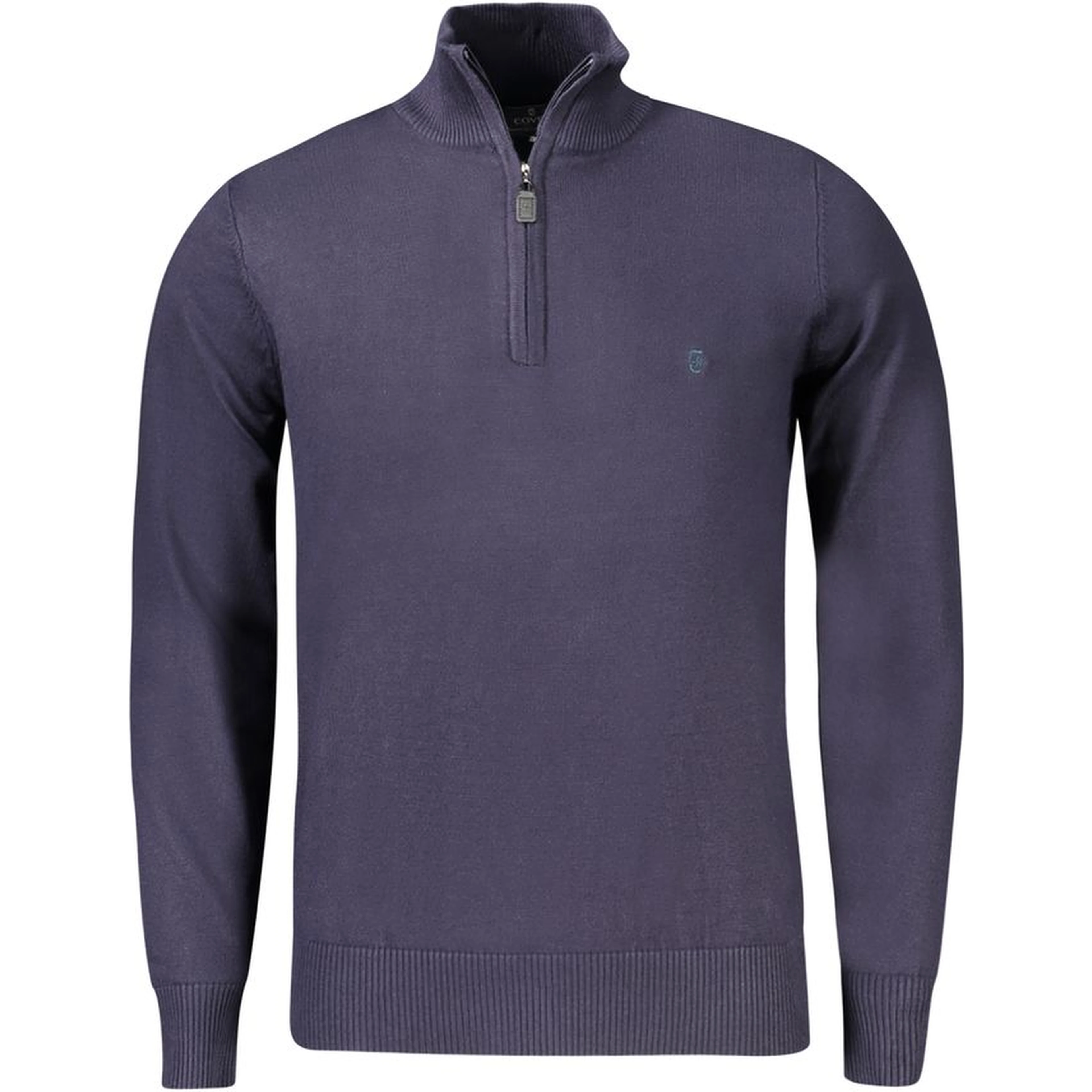 Blue Nylon Sweater