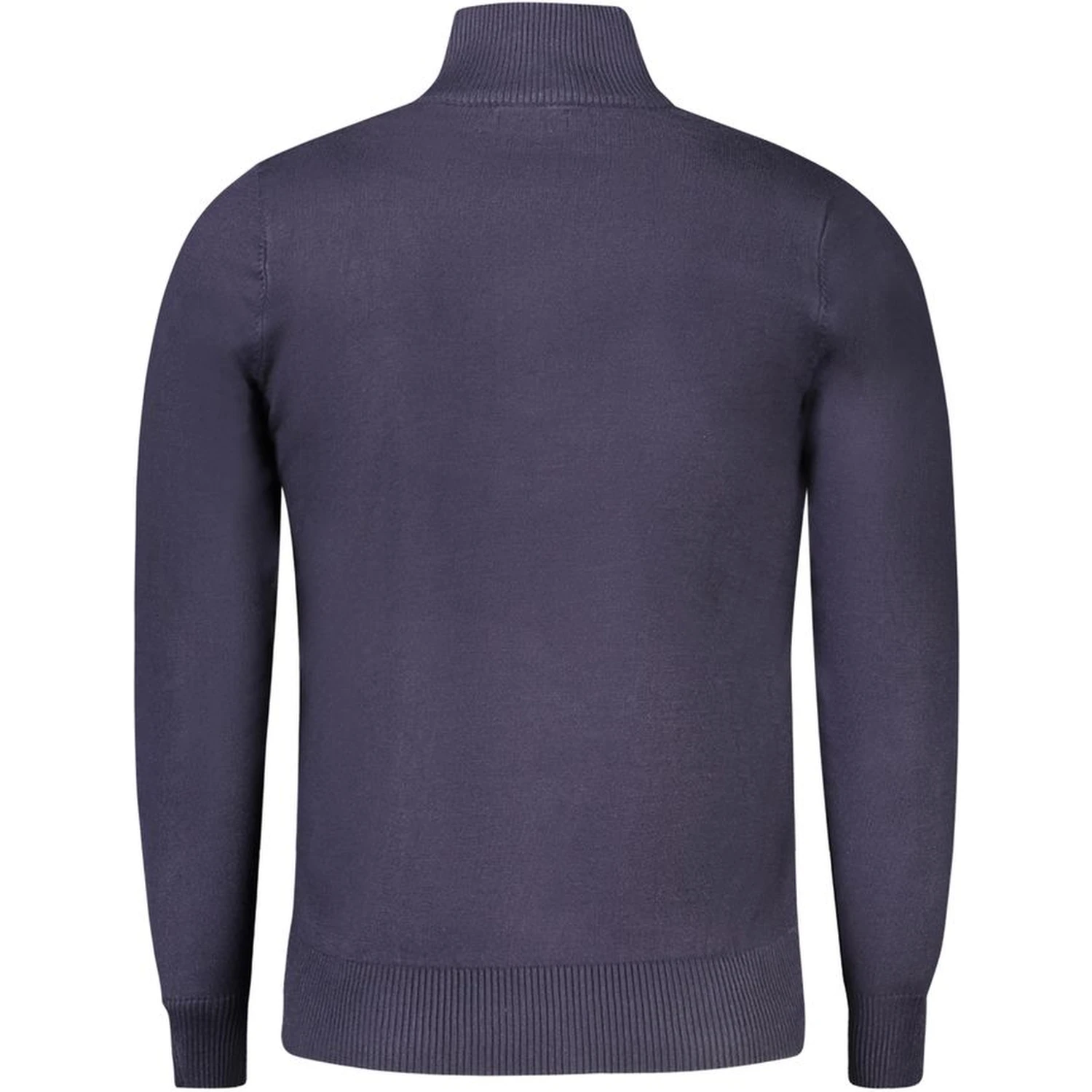 Blue Nylon Sweater